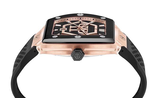 PHILIPP PLEIN Analog Black Dial Men's Watch-PWPUA0124 - KRISHNA WATCH COMPANY
