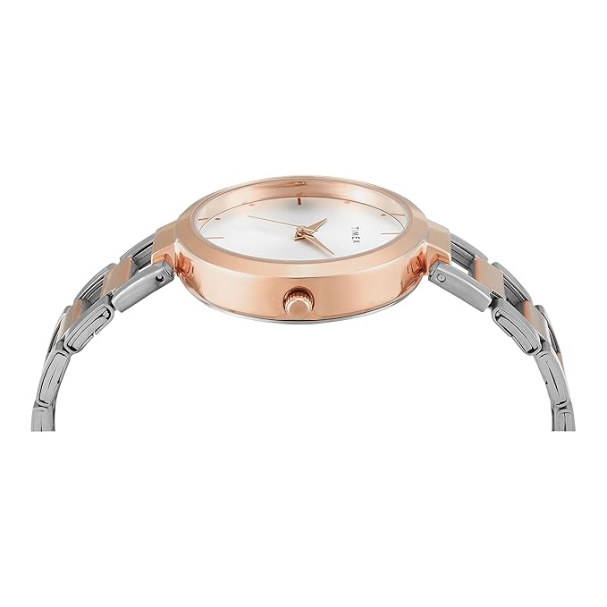 Timex Silver Dial Women's Watch - TW000X278 - KRISHNA WATCH COMPANY