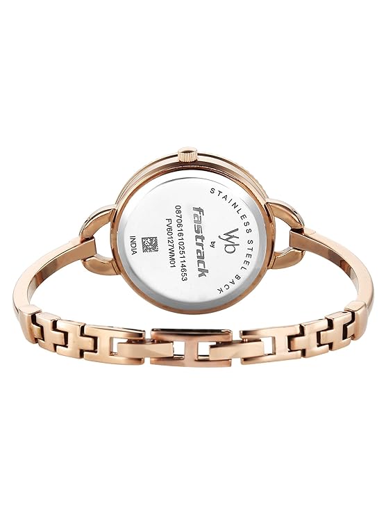 Vyb Siren By Fastrack Quartz Analog Watch For Girls fv60127wm01 - KRISHNA WATCH COMPANY