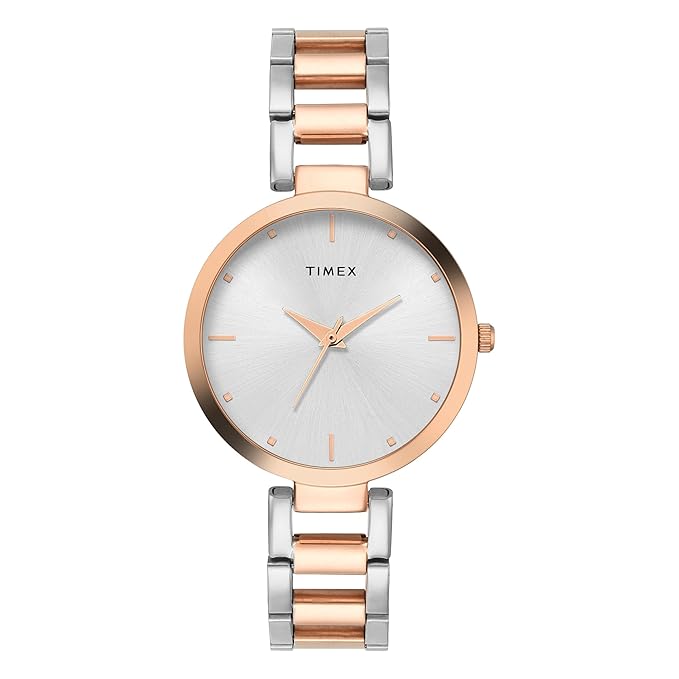 Timex Silver Dial Women's Watch - TW000X278 - KRISHNA WATCH COMPANY