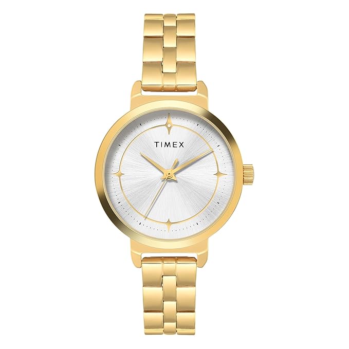 Timex Women Silver Dial Analog Watch - TWTL14202 - KRISHNA WATCH COMPANY