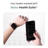 Noise Pulse 2 Pro 1.85" Display, Bluetooth Calling Smart Watch, 10 Days Battery, 550 NITS Brightness, Smart DND, 100 Sports Modes, Smartwatch for Men and Women (Black)