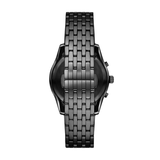 Emporio Armani Analog Black Dial Men's Watch - AR70015 - KRISHNA WATCH COMPANY