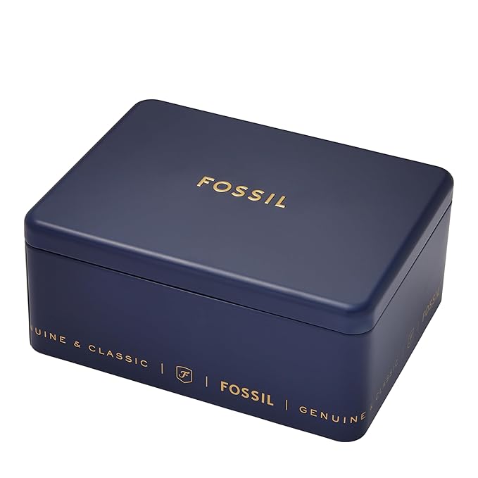 Fossil Neutra Chronograph Stainless Steel Mesh Watch and Bracelet Box Set FS6020SET