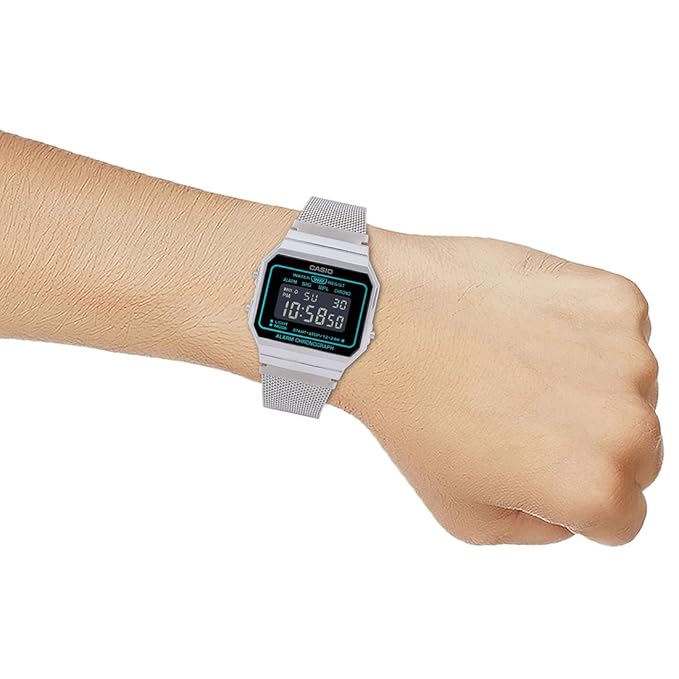 CASIO Water Resistance Unisex Watch YOUTH A700WEMS-1BDF - D329 - KRISHNA WATCH COMPANY