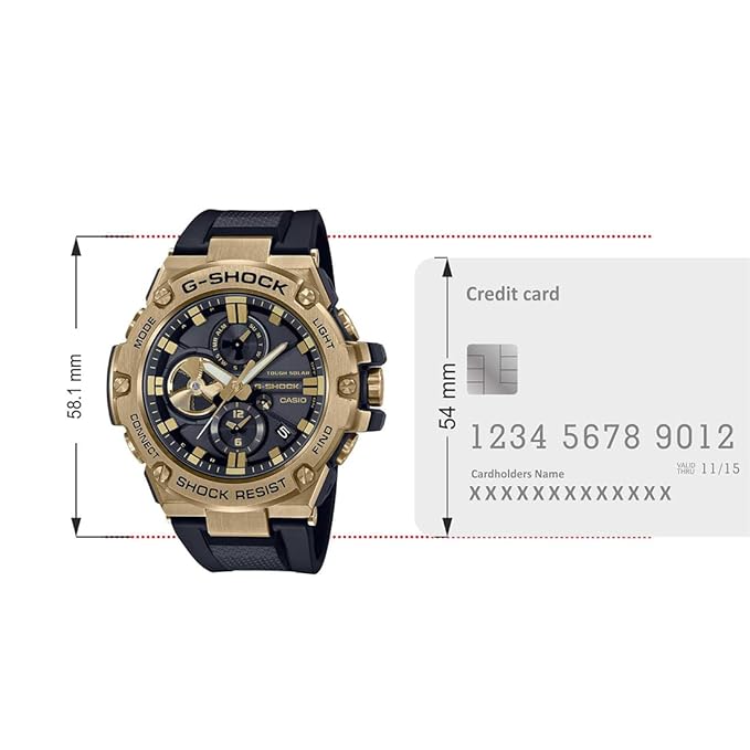 Casio G-Shock GST-B100GB-1A9DR - G1273 - KRISHNA WATCH COMPANY