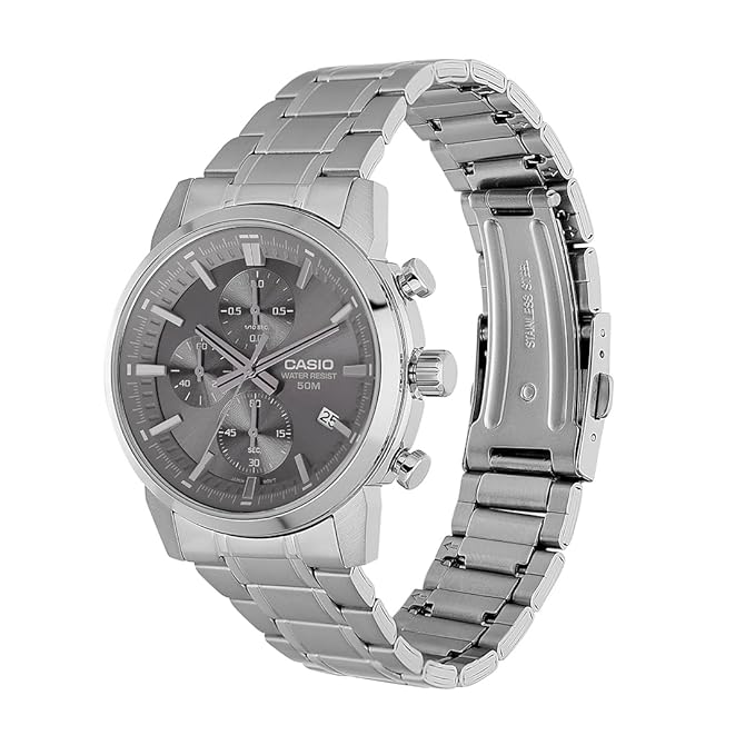 Casio Enticer Men Analog Brown Dial Men MTP-E510D-8AVDF A2306 - KRISHNA WATCH COMPANY