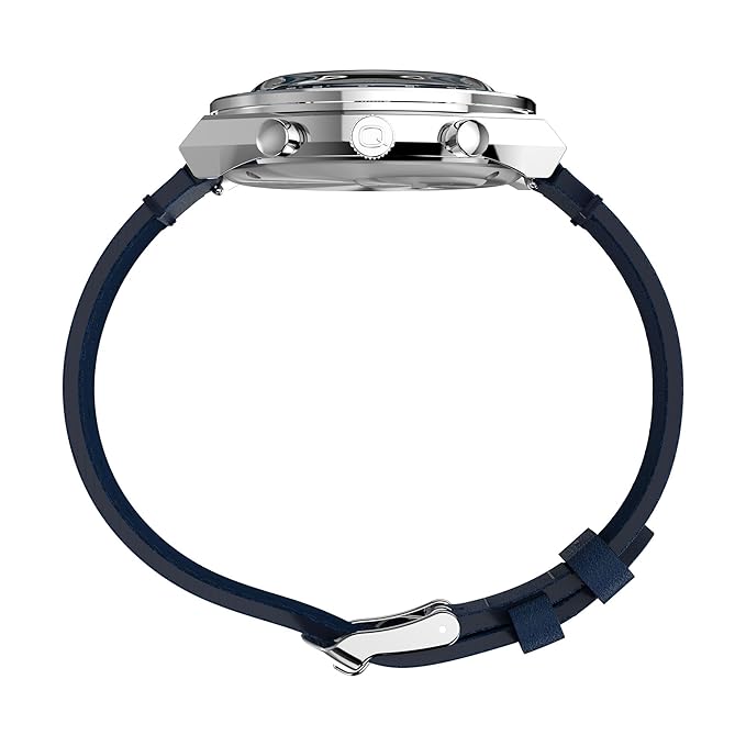 TIMEX Q Diver Inspired Blue Round Dial Analog Men Watch - TWEG26407 - KRISHNA WATCH COMPANY