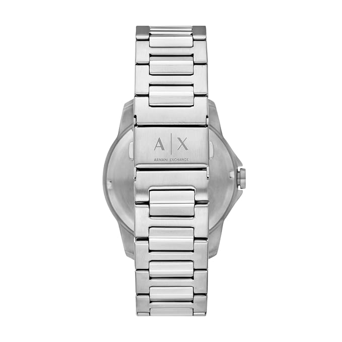 Armani Exchange Silver Quartz Stainless Steel Watch - AX1767 - KRISHNA WATCH COMPANY
