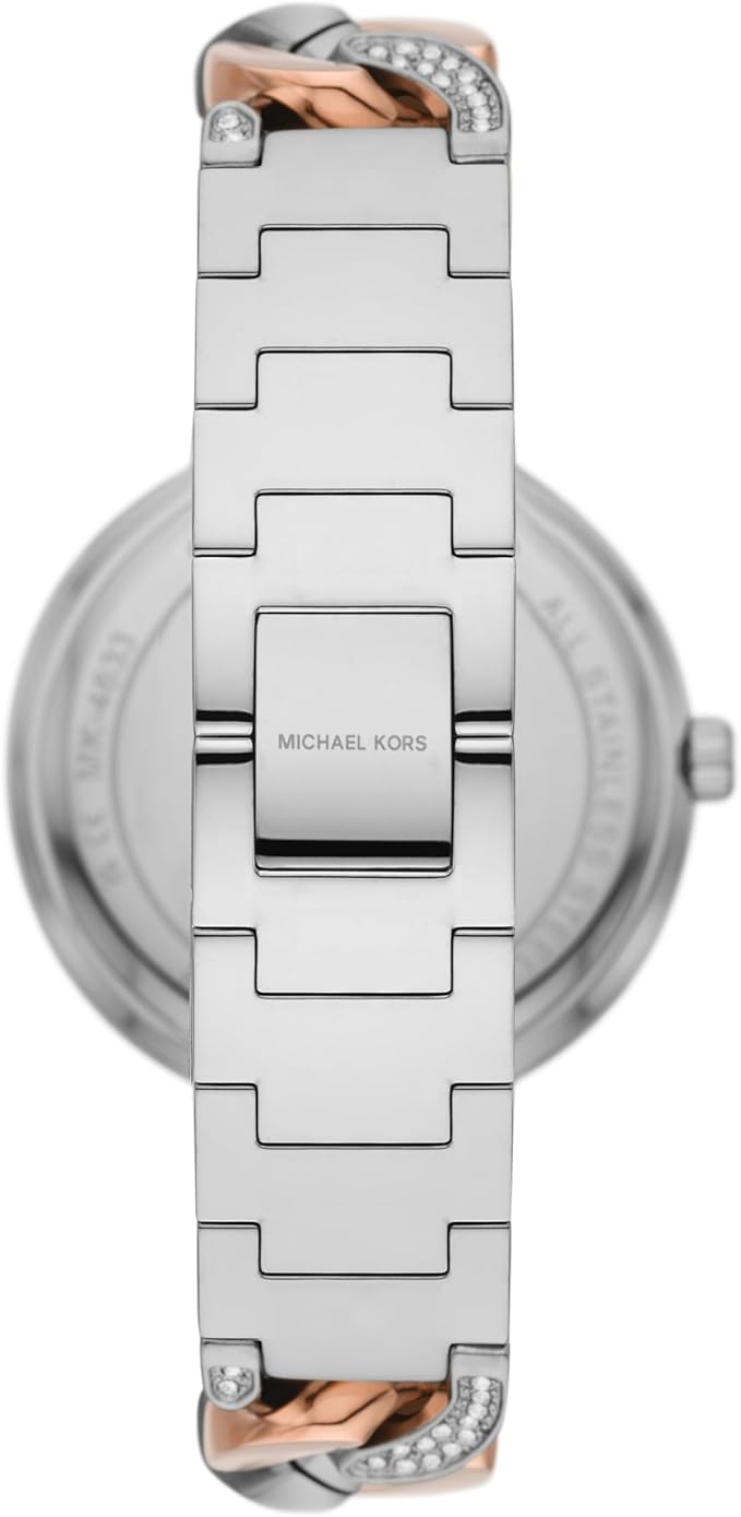 Michael Kors Women Outlet Catelyn Two Tone Watch MK4634 - KRISHNA WATCH COMPANY
