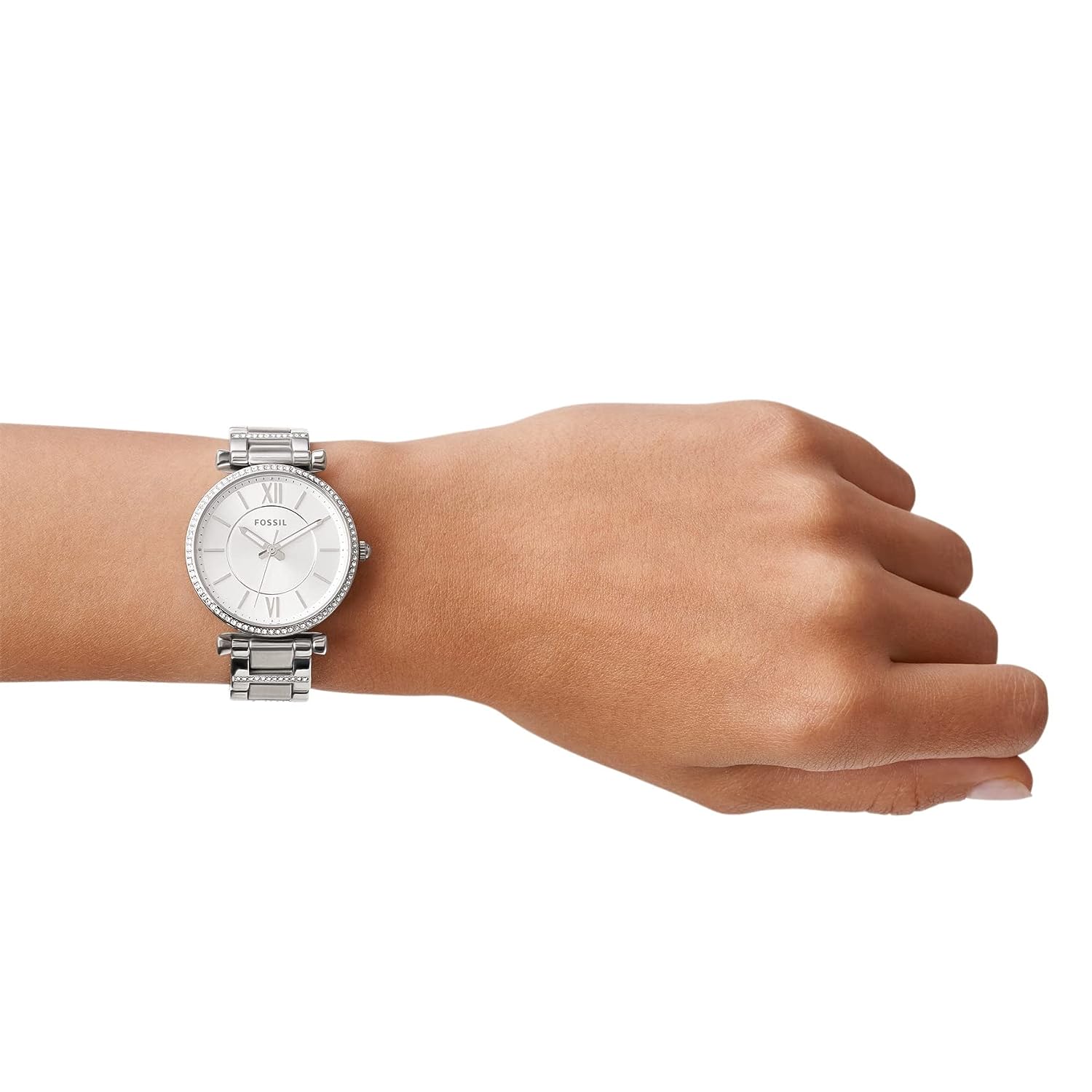 Fossil Analog Silver Dial Women's Watch - ES4341 - KRISHNA WATCH COMPANY