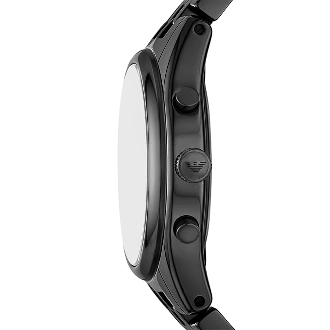 Emporio Armani Analog Black Dial Men's Watch - AR70015 - KRISHNA WATCH COMPANY