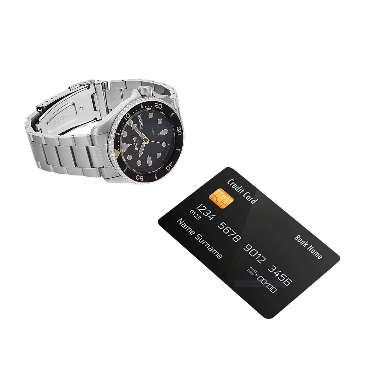 SEIKO 5 Sports Automatic Watch SRPD57K1 - KRISHNA WATCH COMPANY