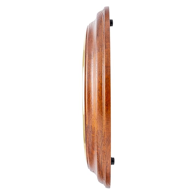 Seiko Wall Clock (30.2 cm x 30.2 cm x 4.5 cm, Brown) - QXA494B - KRISHNA WATCH COMPANY