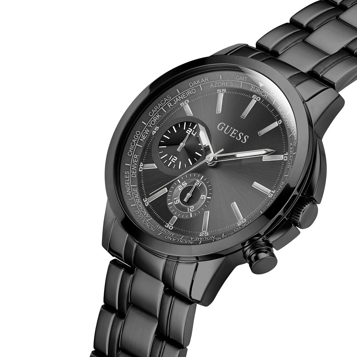 GUESS Spec Collection Analog Black Dial Men's Watch - GW0490G3 - KRISHNA WATCH COMPANY