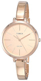 TIMEX ANALOG BEIGE DIAL WOMEN'S WATCH-TWEL12803