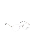 Titan Rimless Round Spectacle Gold Frame For Men & Women - TW1084MRM2