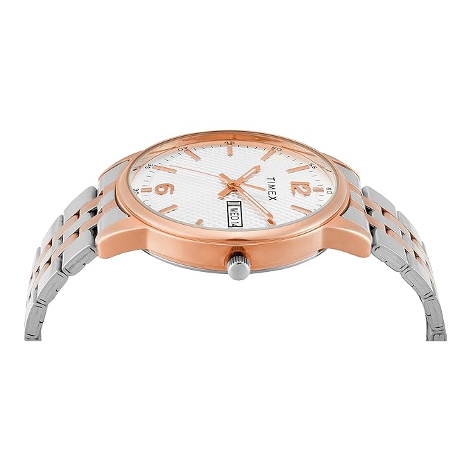 TIMEX Trendline Silver Round Dial Analog Men's Watch - TWTG12111 - KRISHNA WATCH COMPANY