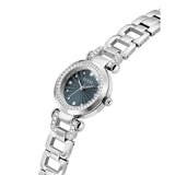 GUESS Round 30mm Blue Dial Analog Women Watch - GW0869L5