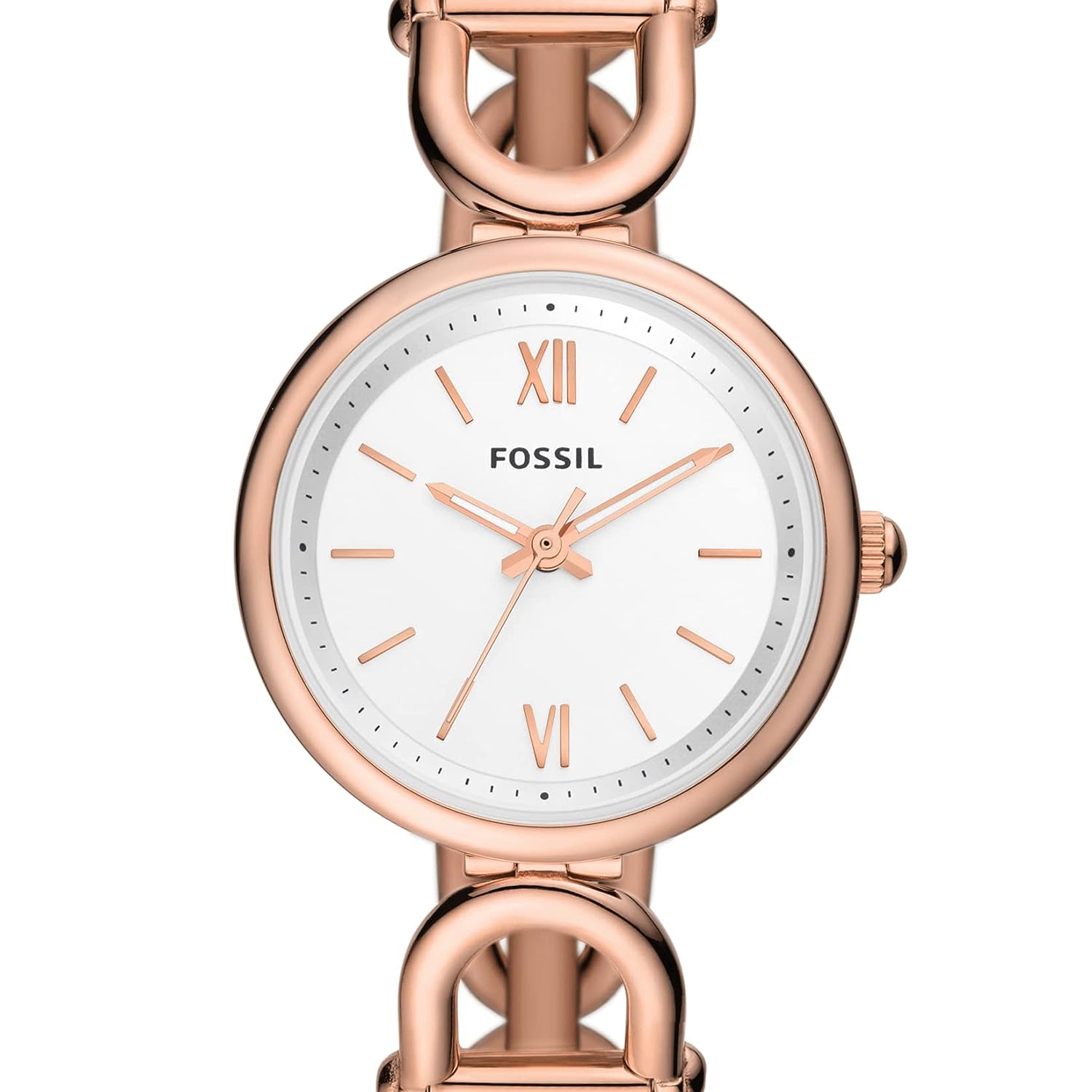 Fossil Carlie Analog Silver Dial Women's Watch ES5273 - KRISHNA WATCH COMPANY