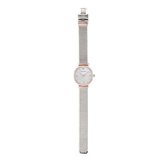 Emporio Armani Stainless Steel Analog Mother of Pearl Dial Women Watch AR2067 - KRISHNA WATCH COMPANY