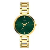 Timex Green Dial Women's Watch - TW000X275