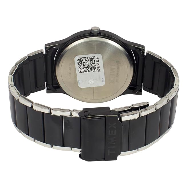 TIMEX Men Black Round Dial Analog Watch - TW000R465 - KRISHNA WATCH COMPANY