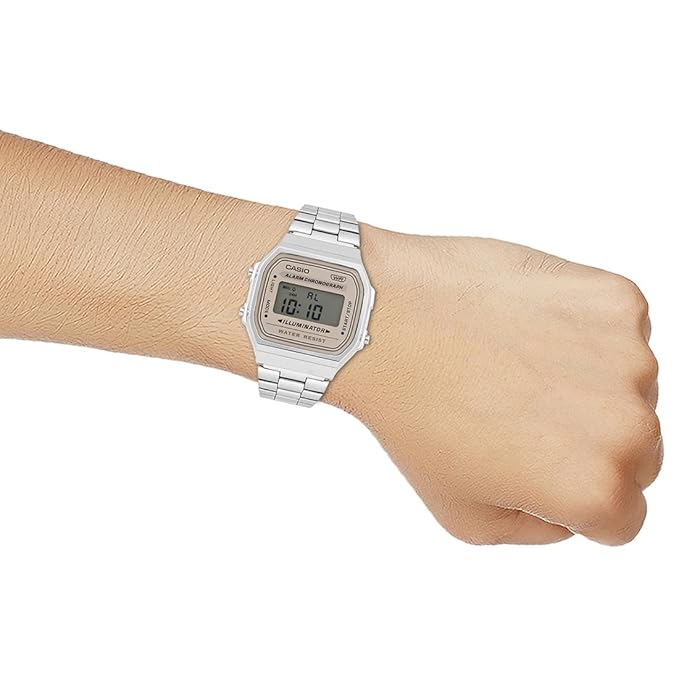CASIO Digital Vintage Collection A168WA-8AYDF - D332 - KRISHNA WATCH COMPANY