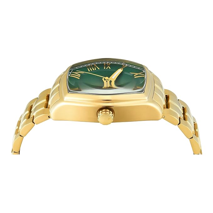 Timex Green astrological Dial Stainless Steel bracelet Men's Watch - TWEG25905 - KRISHNA WATCH COMPANY