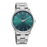Sonata Ease with Green Dial Watch for Men - 77163SM10W