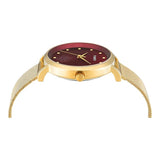 Timex Maroon Dial Women's Watch - TWEL12923