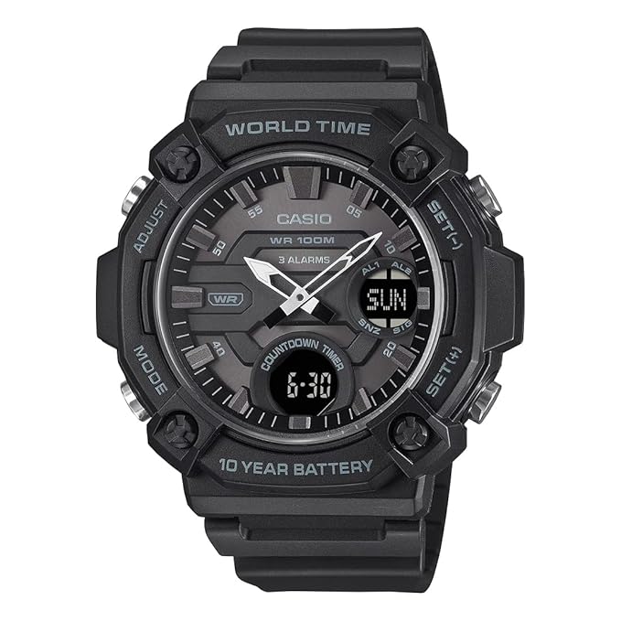Casio Youth AEQ-120W-1BVDF - AD285 - KRISHNA WATCH COMPANY