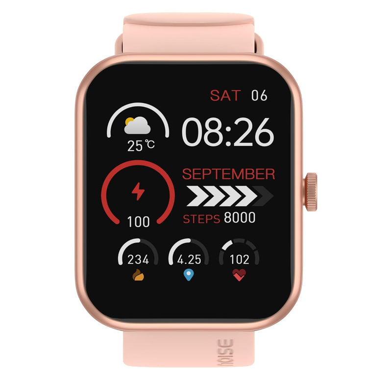 Noise ColorFit Pulse Grand 3 Smartwatch - Rose Pink