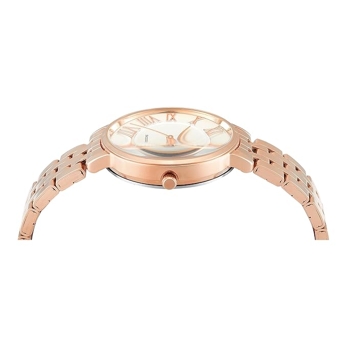 Timex White Dial with Roman Numbers Women's Watch - TWEL19108 - KRISHNA WATCH COMPANY