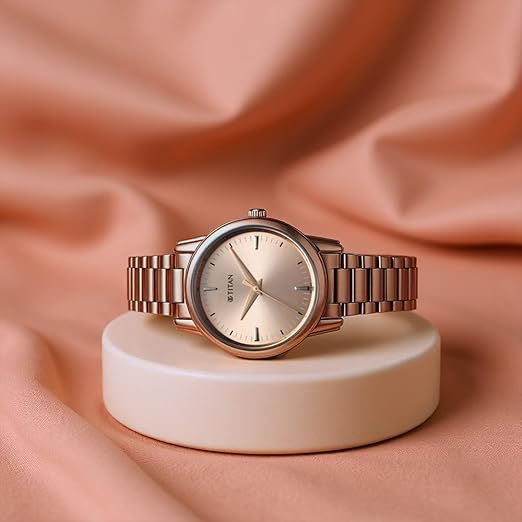 Titan Karishma Quartz Analog Watch For Women - 2760QM02 - KRISHNA WATCH COMPANY