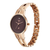 Fastrack Vyb Halo Quartz Analog 3 Hands Watch for Girls FV60035WM02W