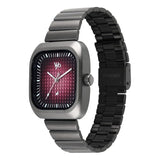 Vyb Maverick By Fastrack Quartz Analog Stainless Steel Strap Watch For Guys FV30001QM04W