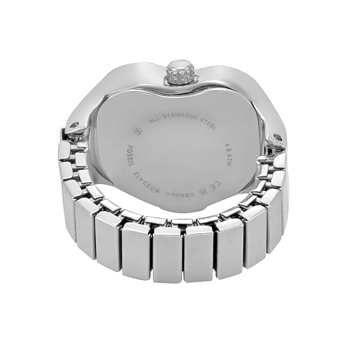 Fossil Watch Ring Two-Hand Stainless Steel - ES5408 - KRISHNA WATCH COMPANY