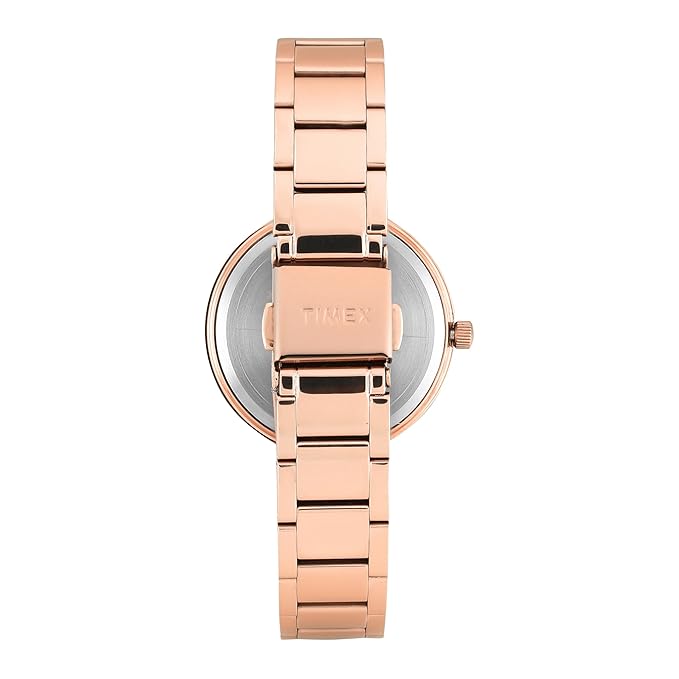Timex Black Dial Women's Watch - TWEL18725 - KRISHNA WATCH COMPANY