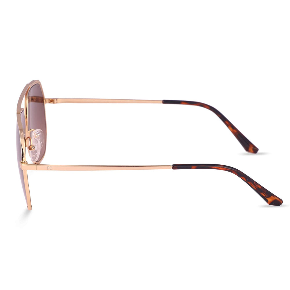 FRENCH CONNECTION FC 425 C1 Gradient Full-Rim Aviators - KRISHNA WATCH COMPANY