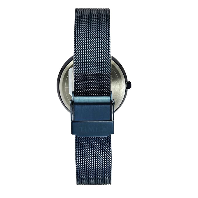 TIMEX Women Blue Round Dial Analog Watch - TWEL11827 - KRISHNA WATCH COMPANY