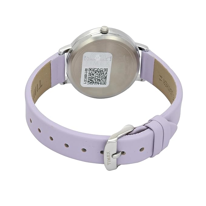 Timex Passion Lavender Dual finish Dial Analog Women's Watch - TWEL15820 - KRISHNA WATCH COMPANY