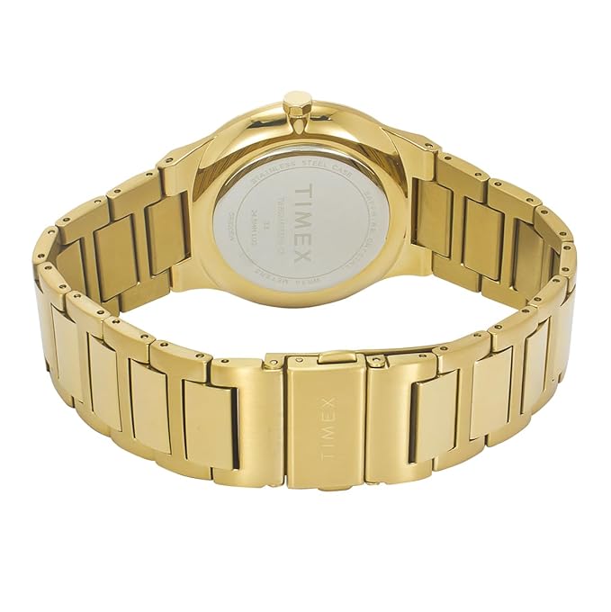 Timex Green Dial Stainless Steel bracelet Men's Watch - TWEG23608 - KRISHNA WATCH COMPANY