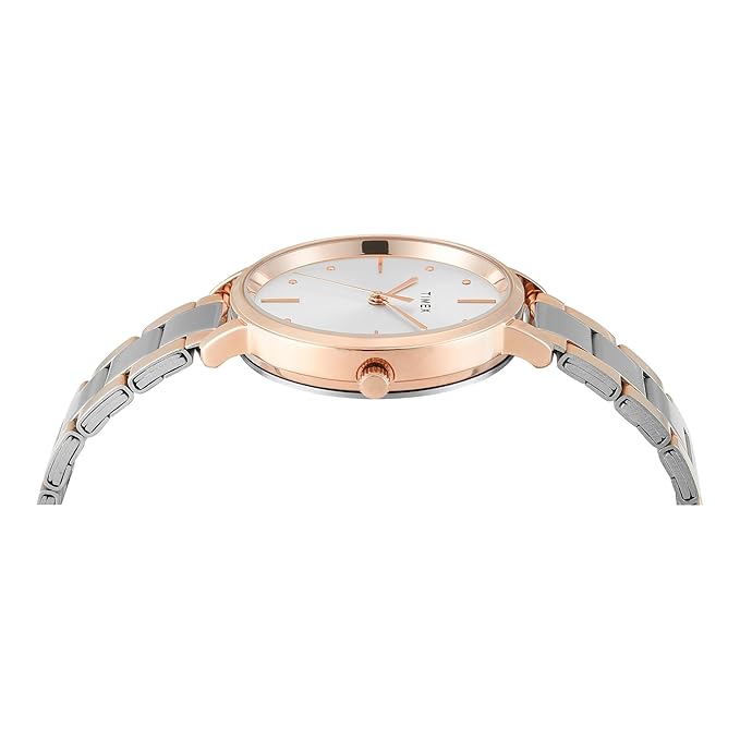 Timex Silver Dial Women's Watch - TWEL15825 - KRISHNA WATCH COMPANY