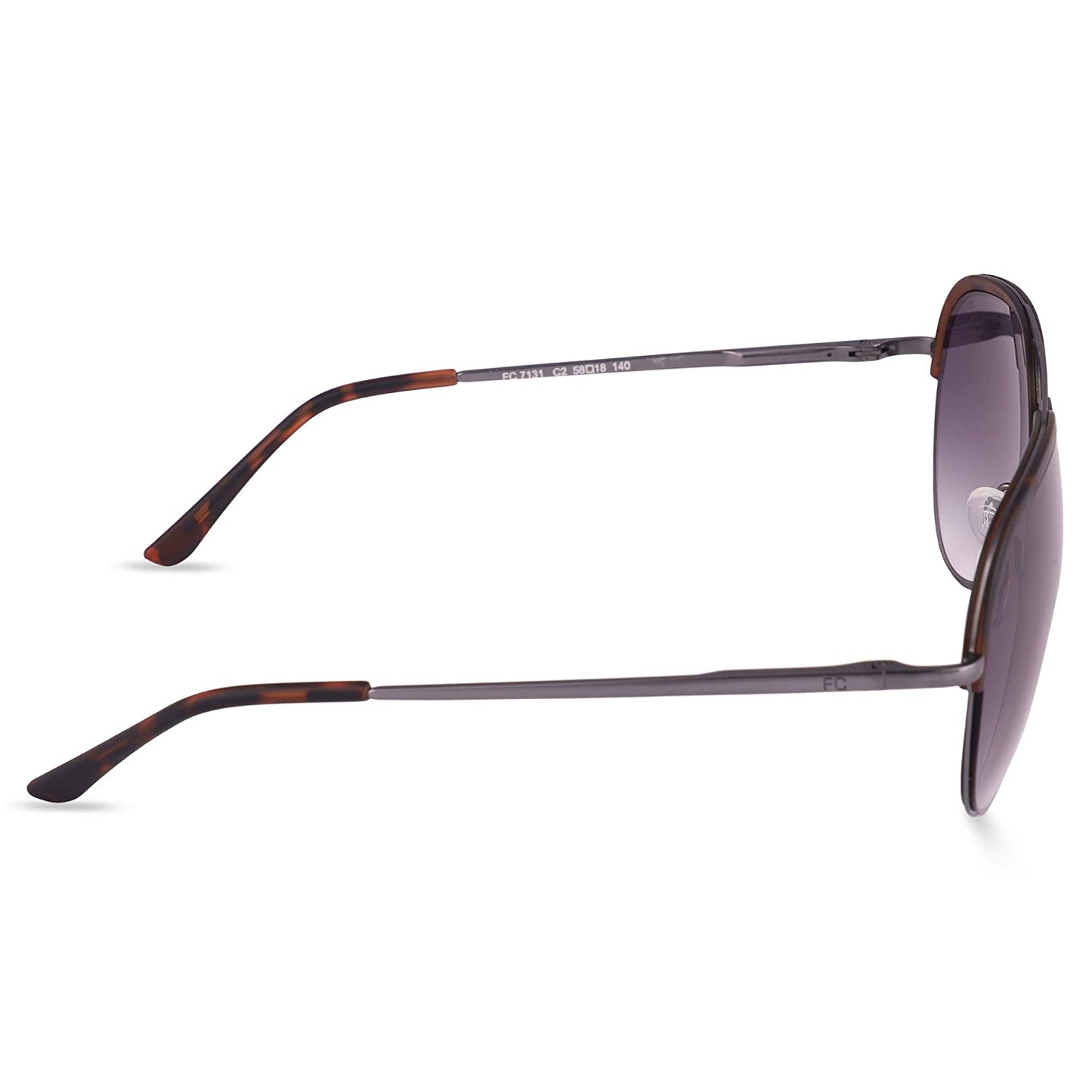 French Connection Gradient Aviator Unisex Sunglasses - FC 7131 C2