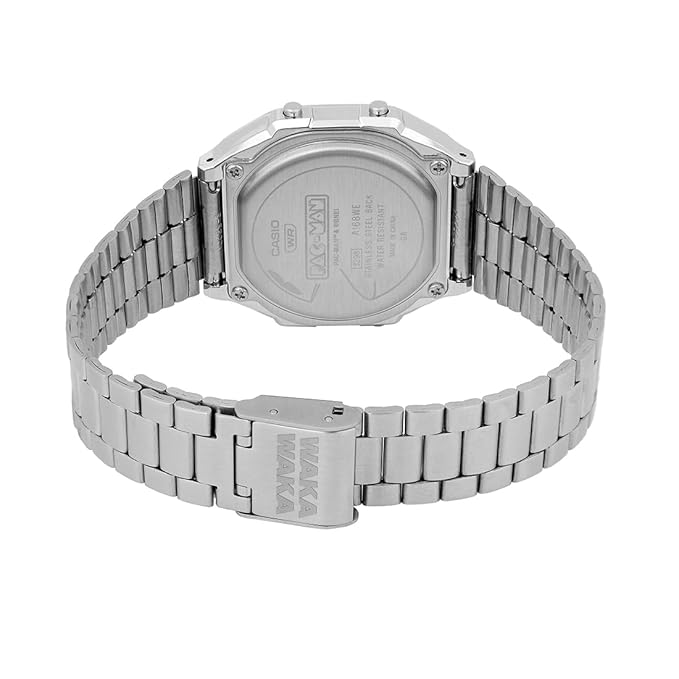 Casio's VINTAGE COLLECTION A168WEPC-7ADR - D380 pacman - KRISHNA WATCH COMPANY