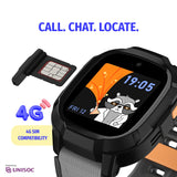 Noise Junior Explorer 2 Smart Watch for Kids with 4G SIM Compatible, 2-Way Video & Voice Calling, Geofencing, Real Time Location Monitoring via Google Maps, IP68, SOS Emergency Alerts (Lava Blast)