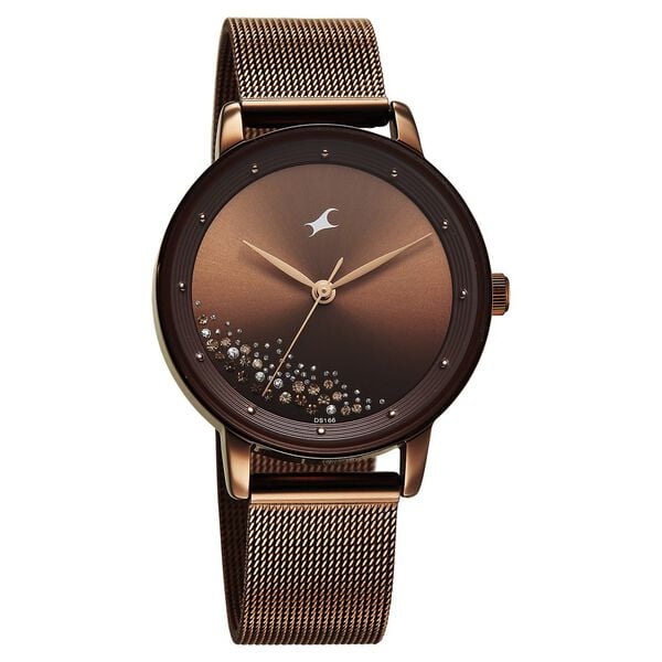 Fastrack Style Up Quartz Analog Watch For Girls - 6206QM01 - KRISHNA WATCH COMPANY