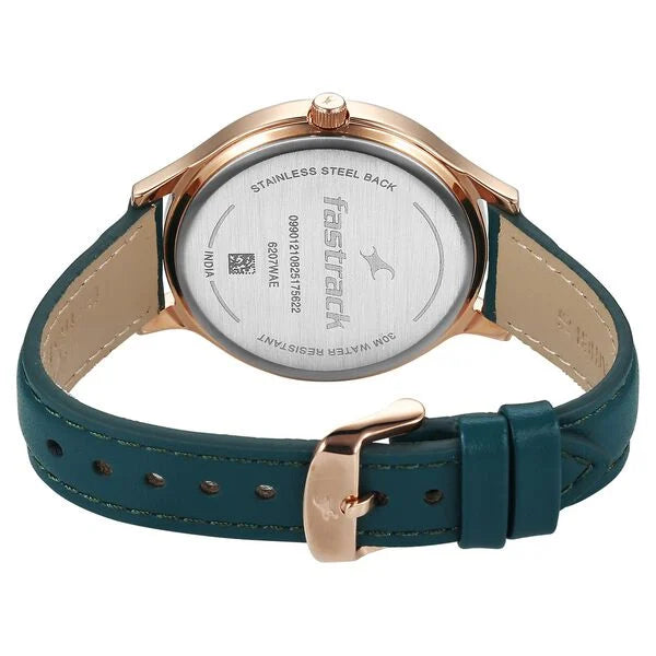 Fastrack Style Up Quartz Analog Watch For Girls 6207WL01 - KRISHNA WATCH COMPANY