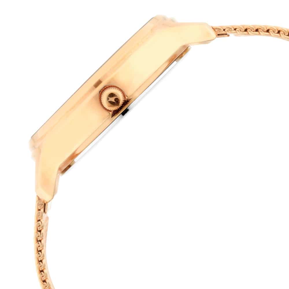 FASTRACK - RUFFLES BLACK DIAL METAL MESH STRAP WATCH 6207WM01 - KRISHNA WATCH COMPANY